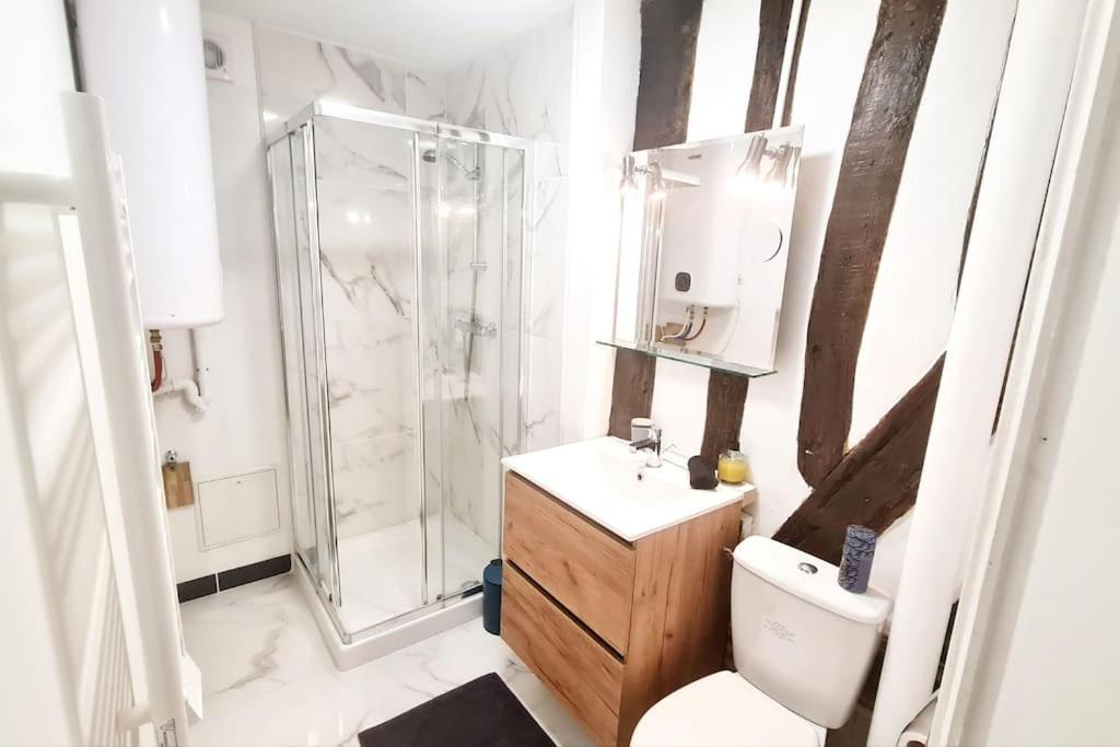 Chic Et Normand, Parking Facile, Wifi Hd Apartment Pont-Audemer Exterior photo